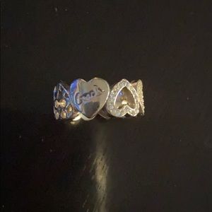 Coach Miranda Heart Band ring